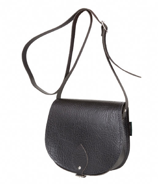 Saddle Bag Executive black Zatchels The Little Green Bag